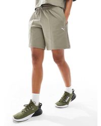 PUMA - Wardrobe Ess Relaxed Long Line 8" Shorts - Lyst