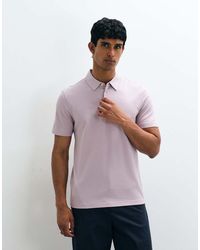 Mango - T-Shirt Stile Polo Chiaro Vestibilità Classica - Lyst