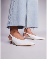 Public Desire - Saskia - chaussures à petit talon et bride arrière - Lyst