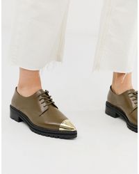 asos miles pointed flat shoes
