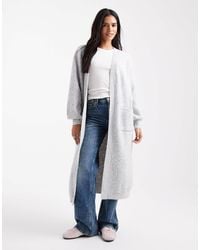 Miss Selfridge - – maxi-strickjacke - Lyst