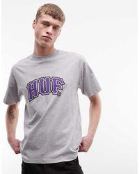 Huf - Classic Arch Logo Print T-shirt - Lyst