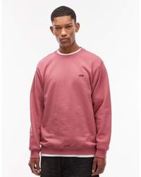 Vans - Left Chest Logo Loose Fit Sweatshirt - Lyst