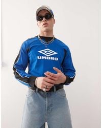 Umbro - Panelled Long Sleeve T-shirt - Lyst