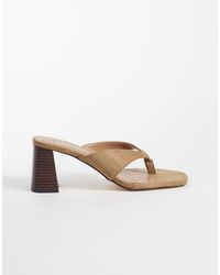 SEQWL - Bora Heeled Thong Sandal - Lyst