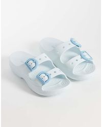 Crocs™ - Saturday Enamel Buckle Sandal - Lyst