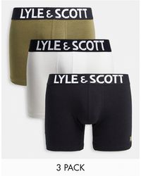 Lyle & Scott Bodywear - 3 Pack Trunks - Lyst