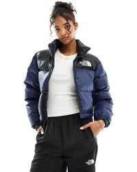 The North Face - Nuptse Cropped Down Puffer Jacket - Lyst