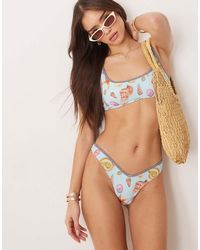 ASOS - Solar Starfish V Front Bikini Bottom - Lyst