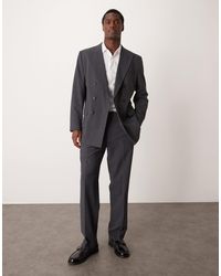 SELECTED - Wide Leg Suit Trouser - Lyst