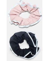 Stradivarius - Set Of 2 Sporty Scrunchies - Lyst