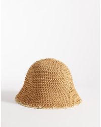 ASOS - Woven Hat - Lyst