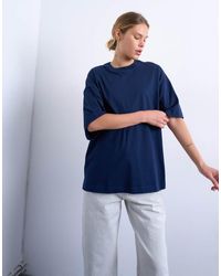 TOPSHOP - Oversized Drop Shoulder Tee - Lyst