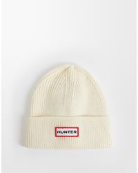 HUNTER - Acksley Gebreide Beanie - Lyst