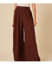 Nobody's Child Petite - Linen-Blend Jerrow Trousers - Lyst