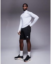 The North Face - Reaxion Logo Fleece Shorts - Lyst