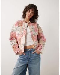 Jdy - Quilted Boxy Jacket - Lyst