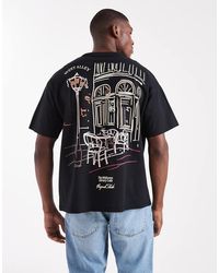 Jack & Jones - Oversized T-shirt With Originals Sketch - Lyst