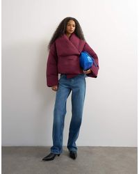 TOPSHOP - Pillow Puffer Jacket - Lyst