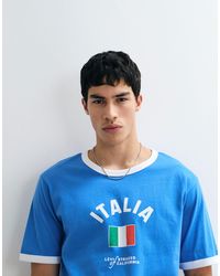 Levi's - Italia - t-shirt style rétro à liserés - Lyst