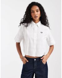 Fred Perry - – hemd aus webstoff - Lyst