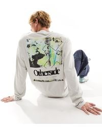 Collusion - Long Sleeve T-shirt With Back Graphic - Lyst