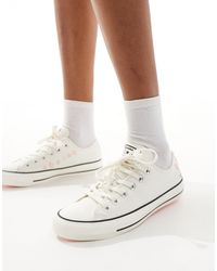 Converse - Chuck taylor all star ox - sneakers bianche - Lyst