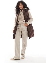 Threadbare - Doudoune sans manches longue avec capuche - Lyst