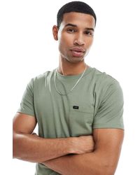 Lee Jeans - T-Shirt Slim Fit Con Tasca - Lyst