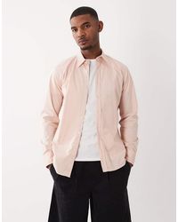 BOSS - Regular-Fit Overhemd Van Katoen Met Lange Mouwen En Knoopsluiting - Lyst