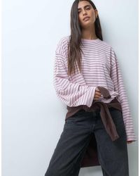 Hollister - Boxy Long Sleeve T-Shirt - Lyst