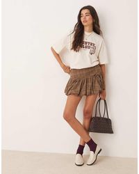 Miss Selfridge - Jersey Bubble Skort - Lyst