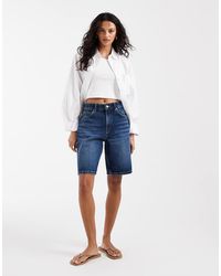 ASOS - Denim Bermuda Short - Lyst