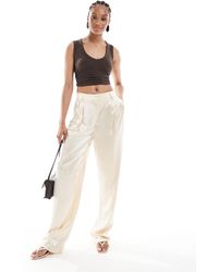ASOS - Tall – elegante hose aus satin - Lyst
