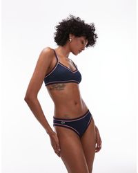 Lacoste - Co-ord Bikini Bottoms - Lyst
