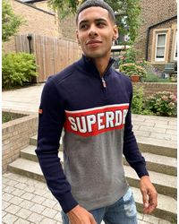 mens superdry jumper sale