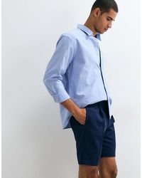 ASOS - Tailored Slim Pleated Shorts - Lyst