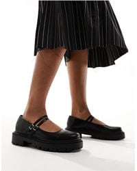 Truffle Collection - Zapatos s estilo merceditas con suela gruesa y doble tira - Lyst