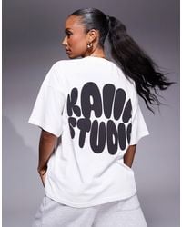 Kaiia - Studio – oversize-t-shirt - Lyst