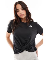 The North Face - W Foundation Crop Tee - Lyst