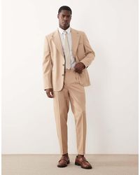 ASOS - 100% Summer Wool Tapered Suit Pants - Lyst