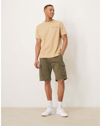 GANT - Relaxed Fit Twill Cargo Shorts - Lyst