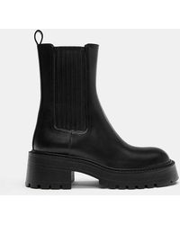Pull&Bear - – chelsea ankle boots - Lyst