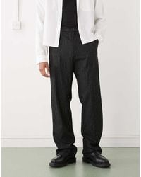 Weekday - Relaxed Fit Tailored Trousers - Lyst