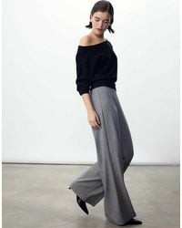 Stradivarius - Loose-Fitting Smart Trousers - Lyst