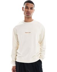 Jack & Jones - Oversize Sweat Shirt With Embroidered Logo - Lyst