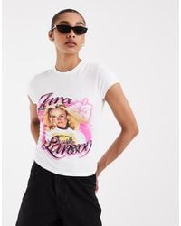 ASOS - X Z. Larsson Official Merch Licence Baby Tee With Print - Lyst