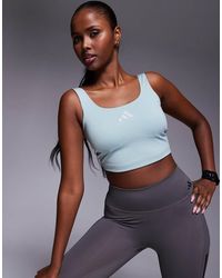 adidas Originals - Adidas Training Optime Tank Top - Lyst