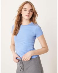 Gina Tricot - – kurzärmliges oberteil aus jersey - Lyst