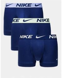 Nike - Essential Microfibre 3 Pack Trunks - Lyst